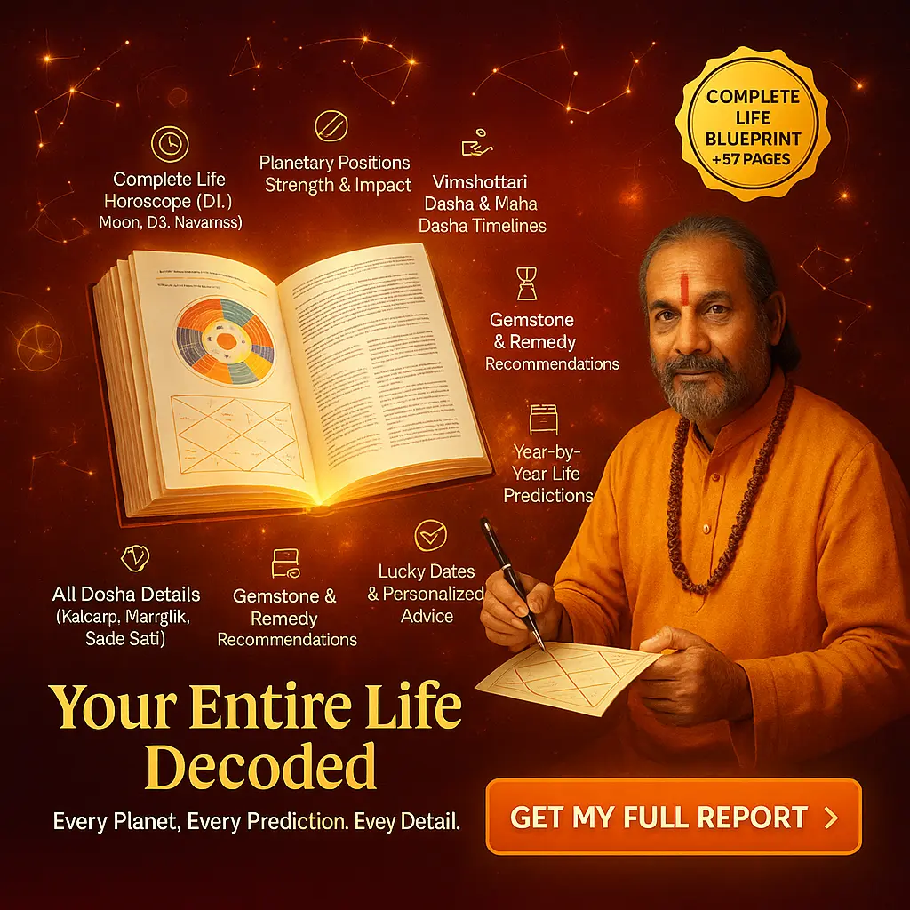 Ultimate Life Report - Complete Vedic Astrology - Vedic Astrology Report Sample
